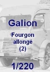 Galion Fourgon 2 allongé 1/220